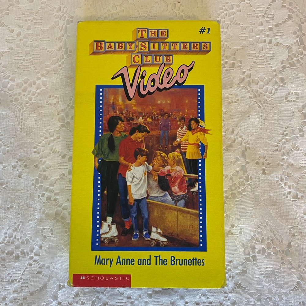 The Babysitters Club: Mary Anne and the Brunettes #1 (VHS 1990) Scholastic